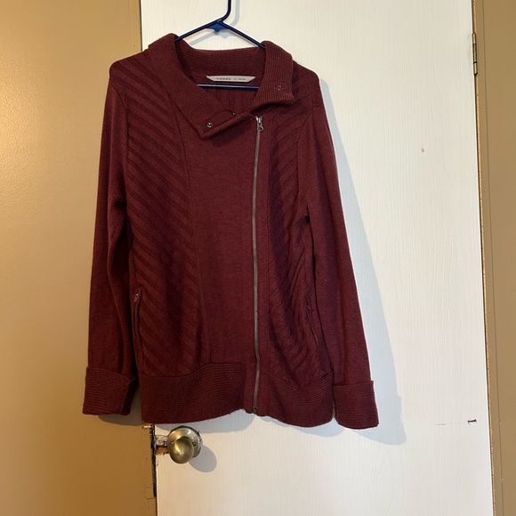 Maroon Women's Jacket - Picture 1 of 12